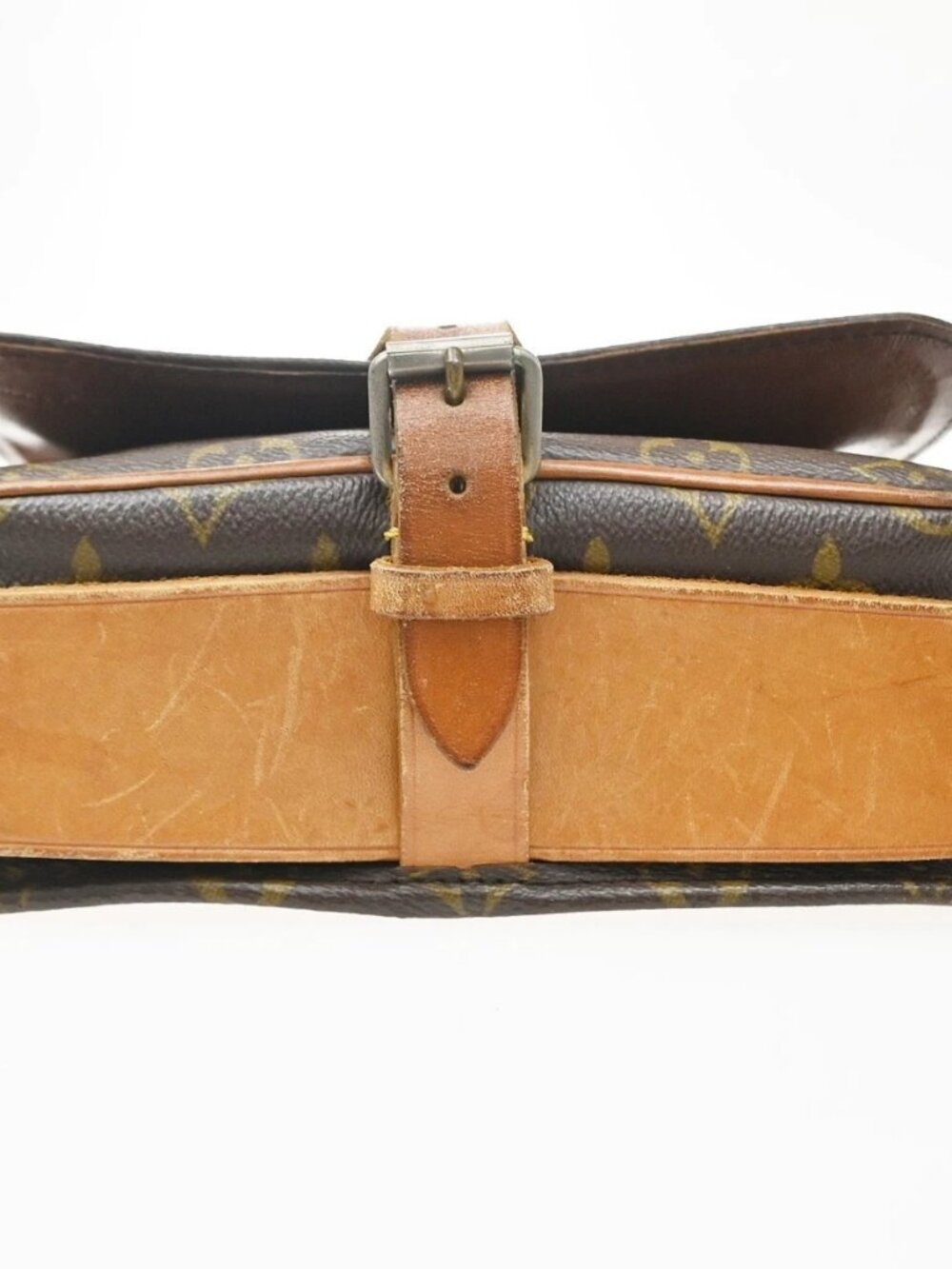 LOUIS VUITTON Cartouchiere MM Shoulder Bag Monogram Leather Brown M51253 30KD743 - Picture 6 of 16